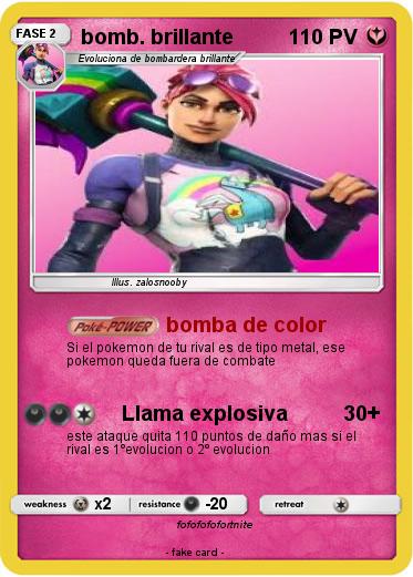 Pokemon bomb. brillante