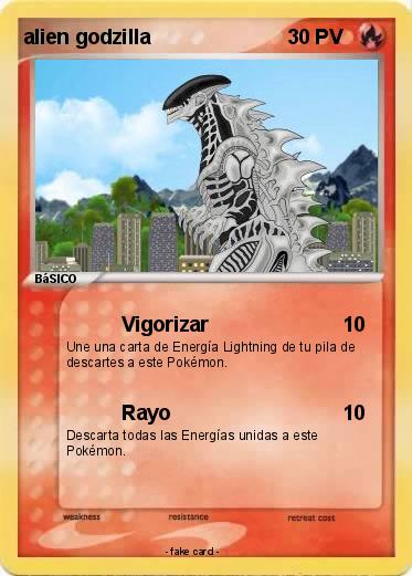 Pokemon alien godzilla