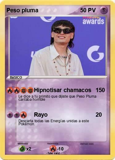 Pokemon Peso pluma