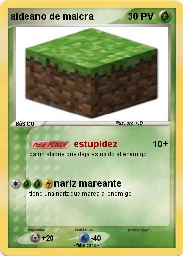 Pokemon aldeano de maicra