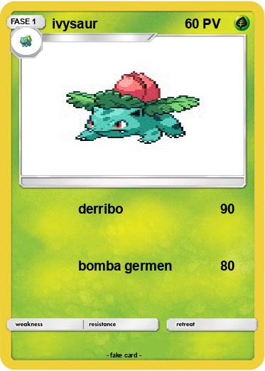 Pokemon ivysaur