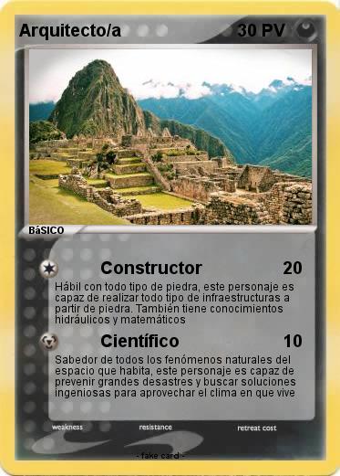 Pokemon Arquitecto/a