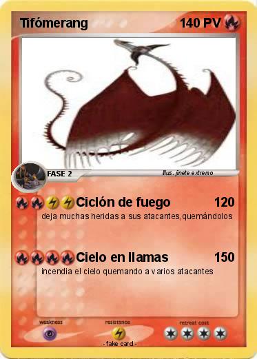 Pokemon Tifómerang