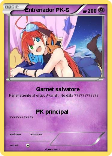 Pokemon Entrenador PK-S