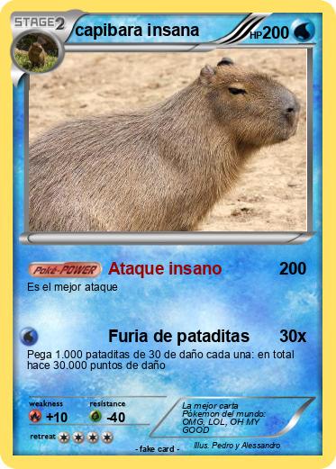 Pokemon capibara insana
