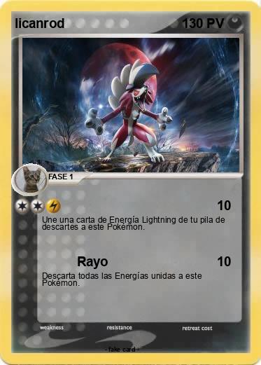 Pokemon licanrod