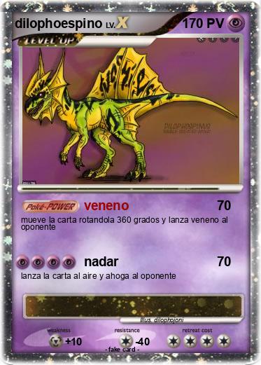Pokemon dilophoespino
