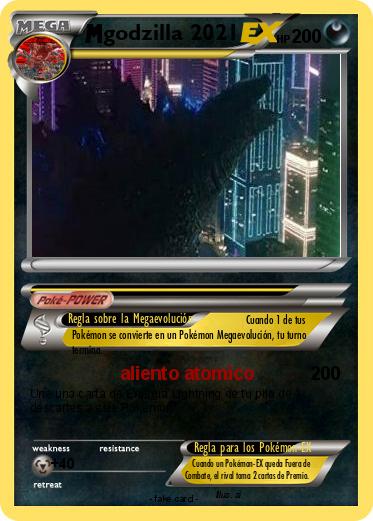 Pokemon godzilla 2021