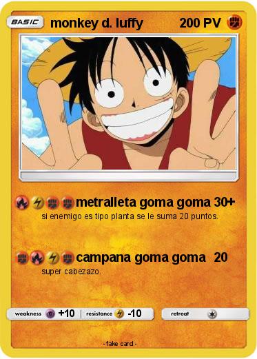 Pokemon monkey d. luffy