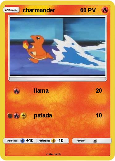 Pokemon charmander
