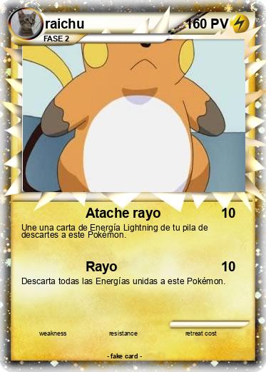 Pokemon raichu