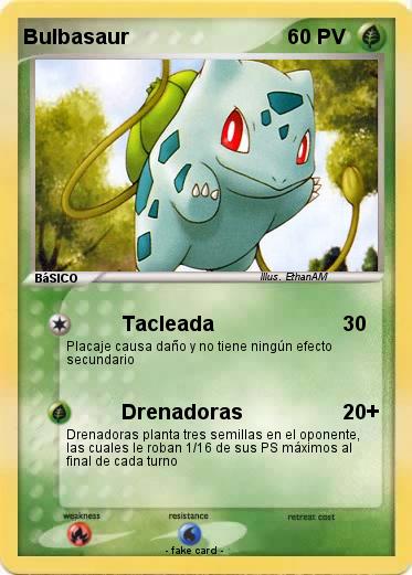 Pokemon Bulbasaur