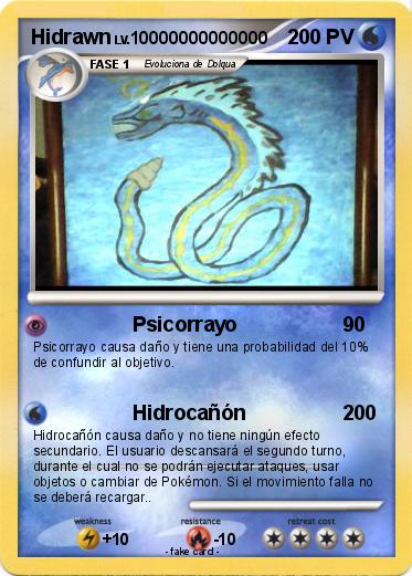 Pokemon Hidrawn