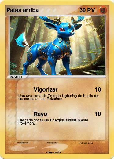 Pokemon Patas arriba