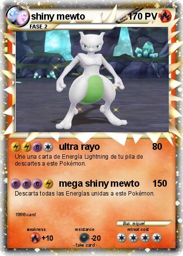 Pokemon shiny mewto