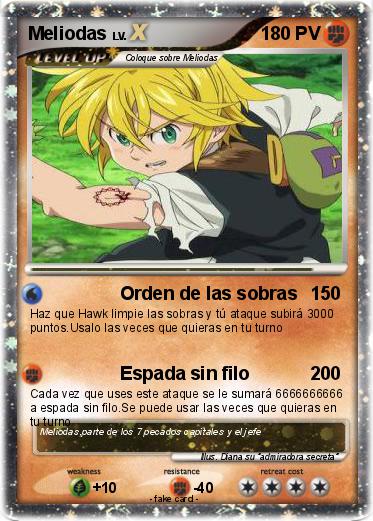 Pokemon Meliodas