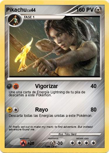 Pokemon Lara Croft