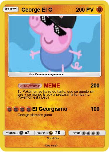 Pokemon George El G