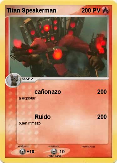 Pokemon Titan Speakerman