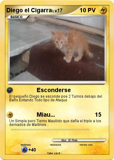 Pokemon Diego el Cigarra