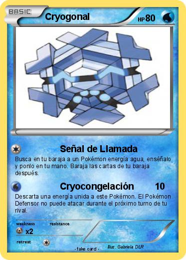 Pokemon Cryogonal
