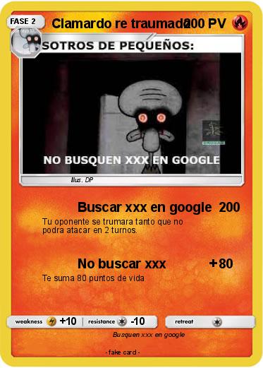 Pokemon Clamardo re traumado