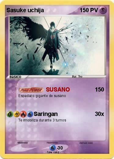 Pokemon Sasuke uchija