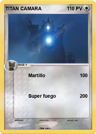 Pokemon TITAN CAMARA