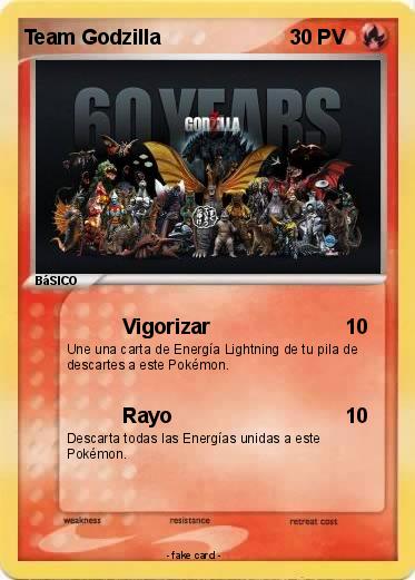 Pokemon Team Godzilla