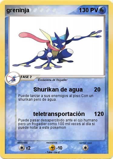 Pokemon greninja