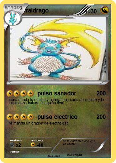 Pokemon raidrago