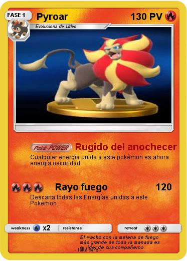 Pokemon Pyroar
