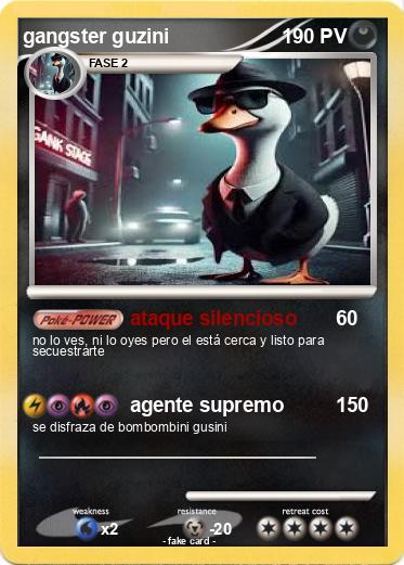 Pokemon gangster guzini