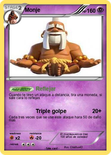 Pokemon Monje