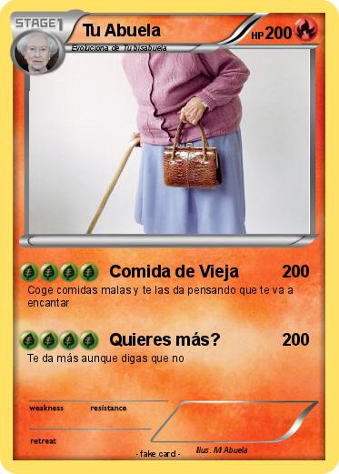 Pokemon Tu Abuela