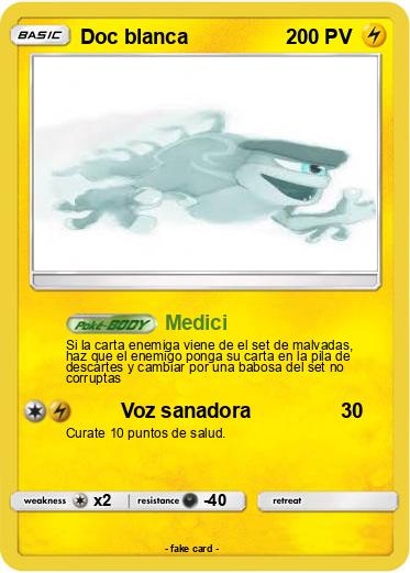 Pokemon Doc blanca