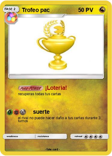Pokemon Trofeo pac
