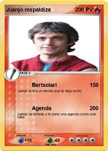 Pokemon Juanjo respaldiza