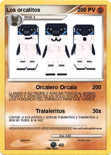 Pokemon Los orcalitos