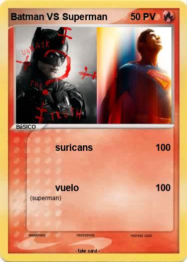 Pokemon Batman VS Superman