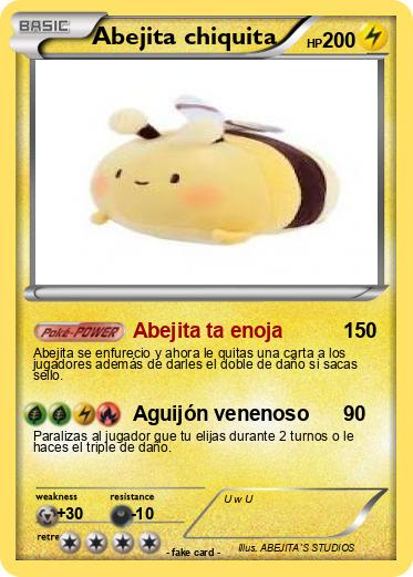 Pokemon Abejita chiquita
