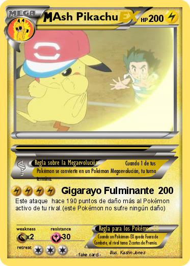 Pokemon Ash Pikachu