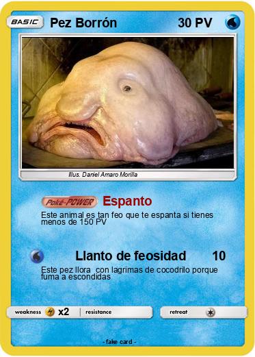 Pokemon Pez Borrón