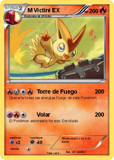 Pokemon M Victini EX
