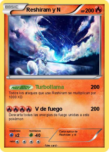 Pokemon Reshiram y N