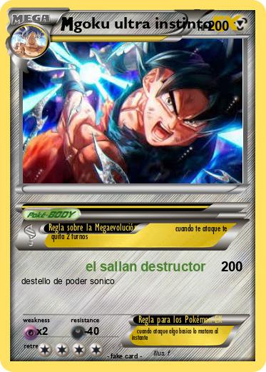 Pokemon goku ultra instinto