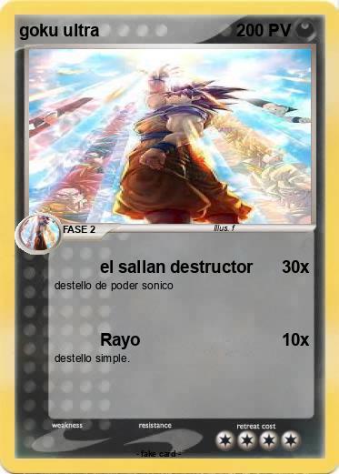 Pokemon goku ultra