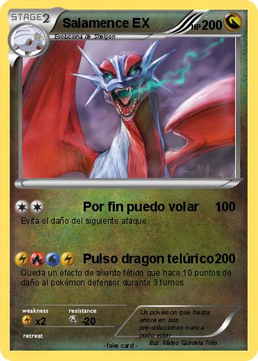 Pokemon Salamence EX