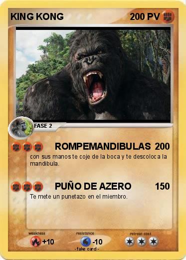 Pokemon KING KONG