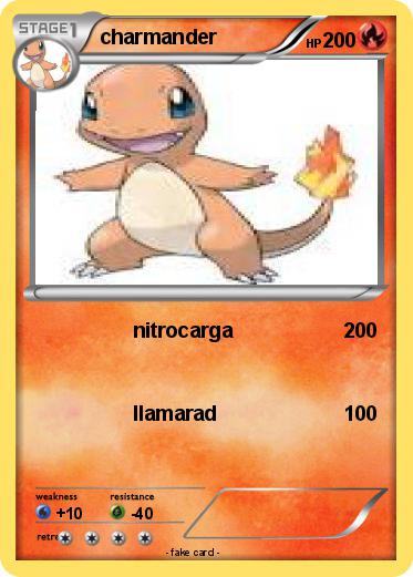 Pokemon charmander